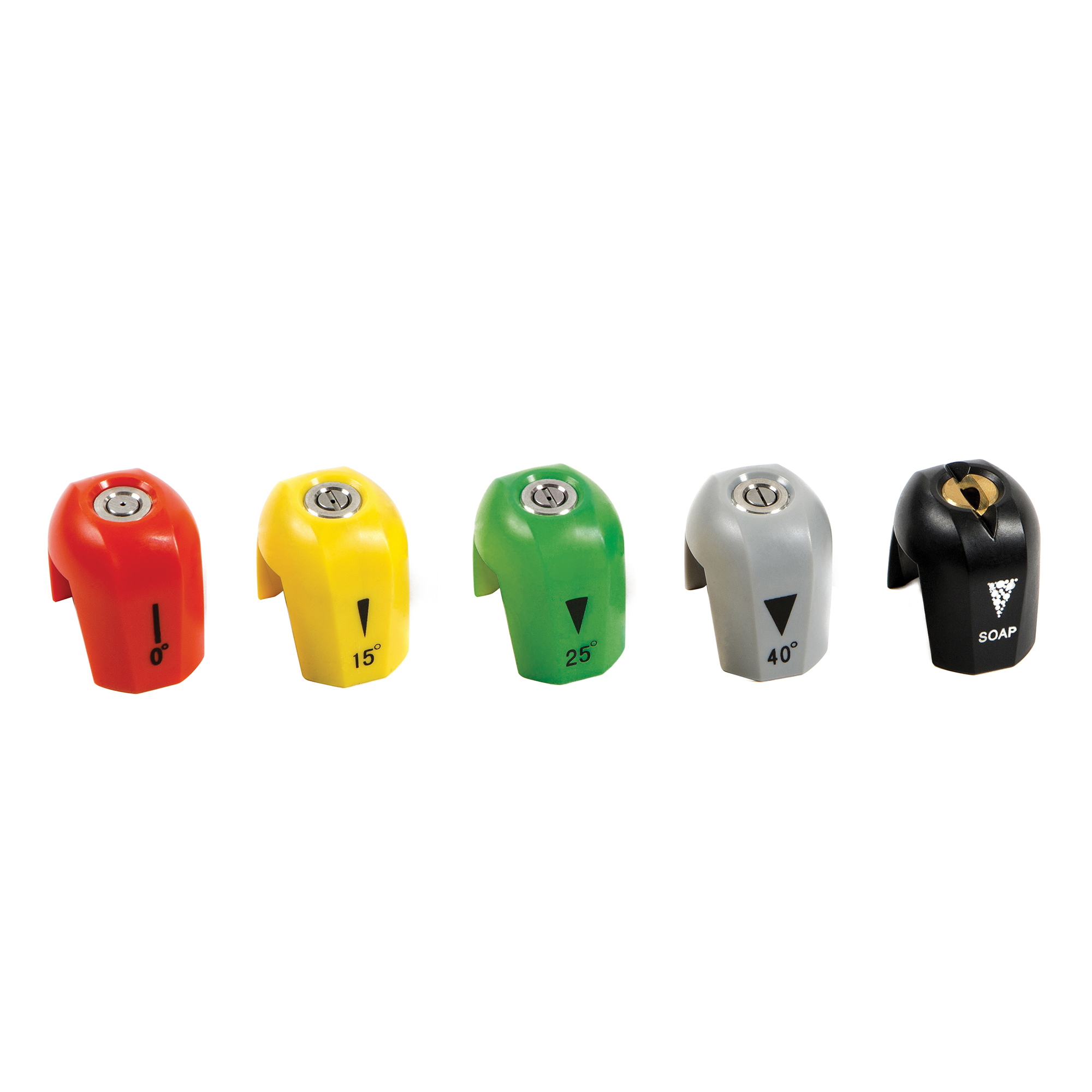 Sun Joe Electric Pressure Washer Quick-Connect Spray Tip Set — 5 Pcs, Compatible with SPX3000, SPX4000, SPX6000, SPX9000 Series, Model# SPX3000-TPS